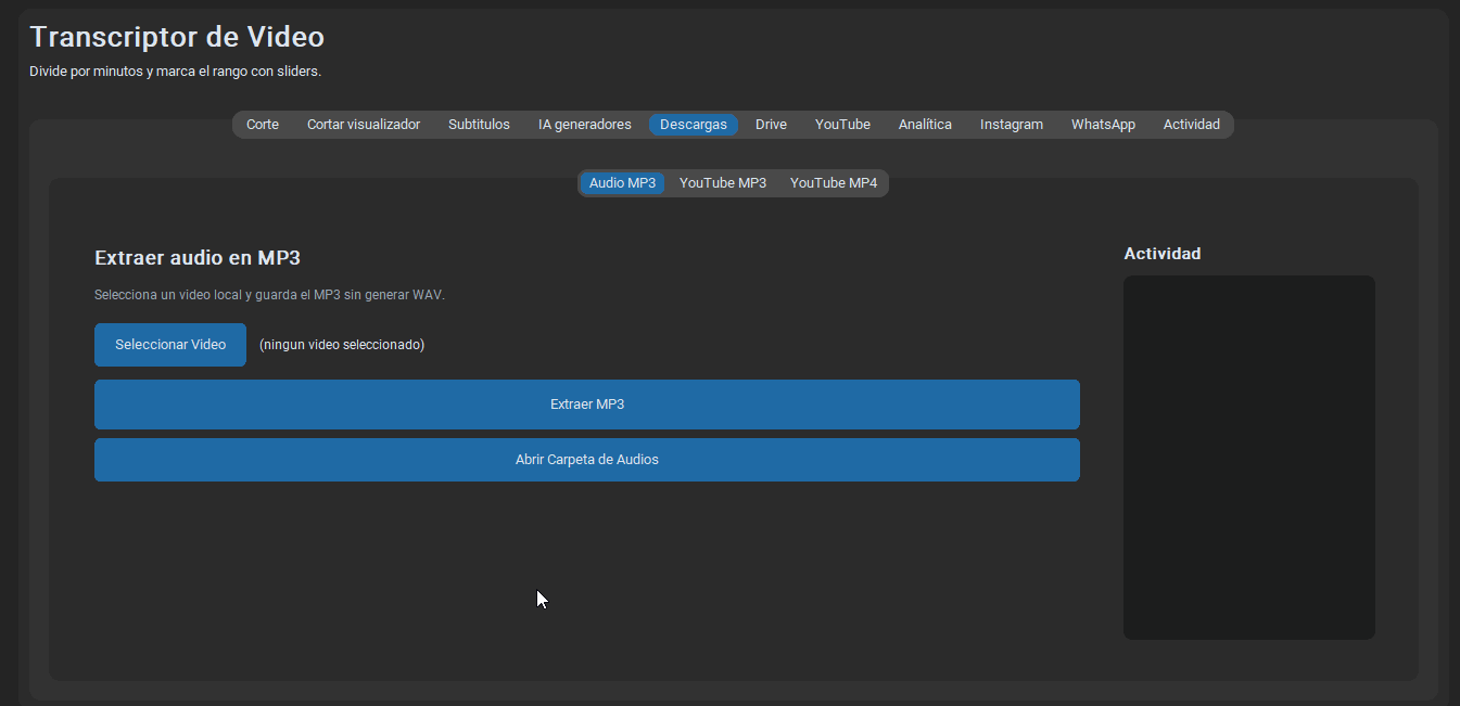 Demo de ZemperVideos en acci?n